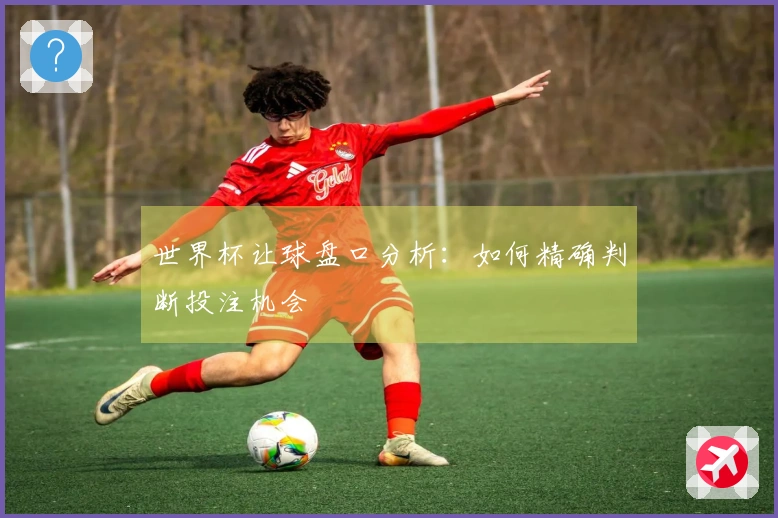 世界杯让球盘口分析：如何精确判断投注机会