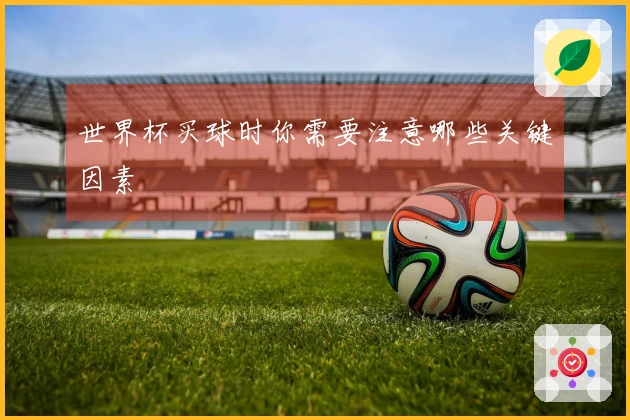 世界杯买球时你需要注意哪些关键因素